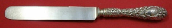 Chrysanthemum by Stieff Sterling Silver Regular Knife Blunt w/ Cartouche 8 7/8"