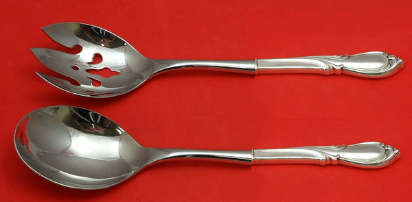 Rhapsody New by International Sterling Silver Salad Serving Set 2pc HHWS  Custom