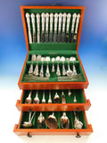 Strasbourg by Gorham Sterling Silver Dinner Flatware Set 12 Service 122 Pieces