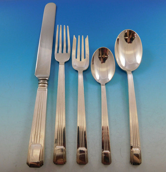 Century by Tiffany & Co Sterling Silver Flatware Set 6 Service 30 pcs Dinner