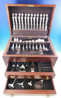 Majestic by Alvin Sterling Silver Flatware Set for 12 Dinner Service 167 Pieces