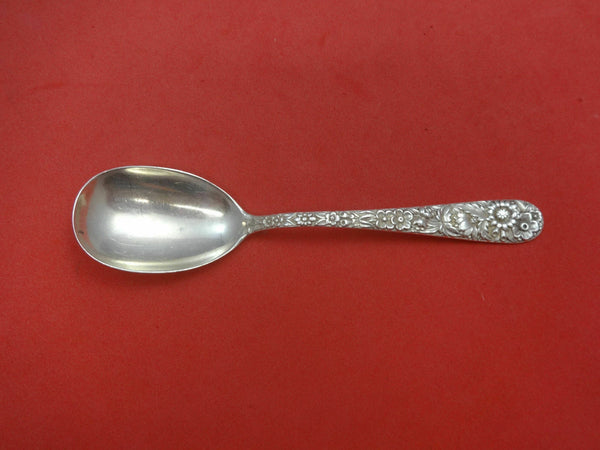 Repousse by Kirk Sterling Silver Sugar Spoon #467C, 6"