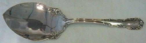 Wild Rose Old By International Sterling Silver Pie Server AS Flowers on Shoulder
