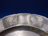 Gutierrez Mexican Sterling Silver Charger Plate Aztec Design Varies (#4516)