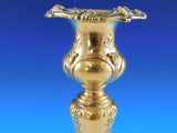 Francis I by Reed & Barton Sterling Silver Candlestick Pair Vermeil Gold 570A