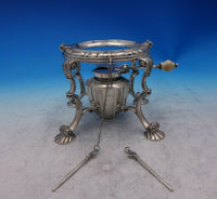 Chatham Engraved by Durgin Sterling Silver Kettle on Stand w/ Burner #88 (#3950)