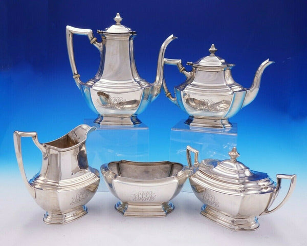 Washington by Wallace Sterling Silver Tea Set 5-Piece #1850 (#3413)