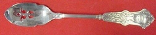 Alhambra By Whiting Sterling Silver Olive Spoon Pierced 5 5/8" Custom