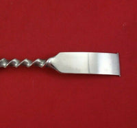 Norwegian Sterling Silver Condiment Spoon with Twist Handle 5 3/4" Serving