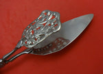 Bridal Bouquet by Alvin Sterling Silver Pastry Tongs 9 7/8" HHWS  Custom Made