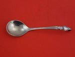 Dansk Guldsmedes Sterling Silver Sugar Spoon w/ leaf and berry handle 6"