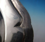 Gadroon by Unknown English/Irish Sterling Silver Charger Plate w/ Crest (#5717)