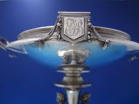 Bust by Gorham Sterling Silver Centerpiece 3-D Maidens Four Busts c.1865 (#7205)