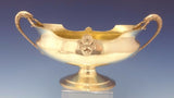 Whiting Sterling Silver Soup Tureen On Pedestal with 3-D Lobsters #280 (#0745)