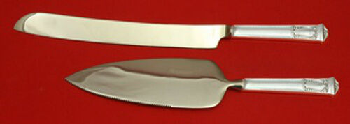 San Lorenzo by Tiffany and Co Sterling Wedding Cake Set Server 2pc Custom HHWS