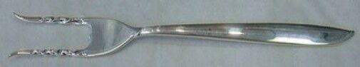 Silver Rhythm by International Sterling Silver Baked Potato Fork Custom 7 1/4"