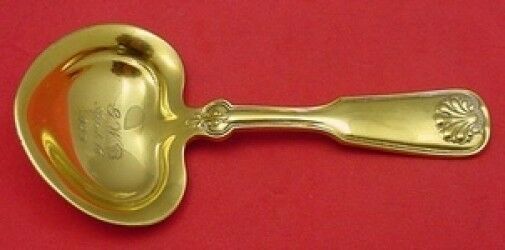 Shell and Thread by Tiffany & Co. Sterling Silver Bon Bon Spoon Vermeil 4 1/2"