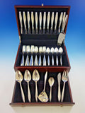 Diamond by Reed and Barton Sterling Silver Flatware Set Service 56 pc Modern