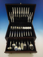 Stardust Gorham Sterling Silver Flatware Set Service Midcentury Modern Space Age