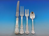 English King by Tiffany & Co Sterling Silver Flatware Set Service 63 pcs Dinner