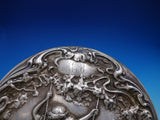 Lovers by Foster & Bailey Sterling Silver Hand Mirror with Figural Scene (#4488)