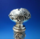 Chrysanthemum by Shiebler Sterling Silver Liquor Bottle #2319 7.3 ozt. (#5482)
