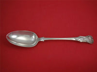 Kings by John Walton English Sterling Silver Platter Spoon circa 1842 12 1/4"