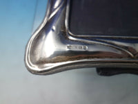 P J P English Sterling Silver Picture Frame 5 1/4" x 3 1/4" Vintage (#6189)