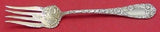 Chrysanthemum by Durgin Sterling Silver Fish Fork Gold Washed 7 1/2" Original