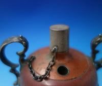 Mixed Metals by Tiffany and Co Cigar Lighter Acid Etched circa 1880 (#5481)