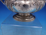Gorham Sterling Silver Gravy Boat A1030 with Flowers Date Mark 1899 Old (#6935)
