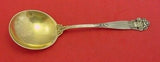 Georgian by Towle Sterling Silver Bouillon Soup Spoon Gold Washed 5 1/4"