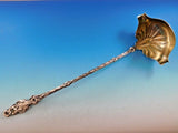 Lily by Whiting Sterling Silver Punch Ladle with Double Spout Gold Washed 14"