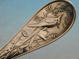Japanese by Tiffany and Co Sterling Silver Berry Serving Spoon 8 3/4" Bird