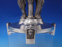 Bust by Gorham Sterling Silver Centerpiece 3-D Maidens Four Busts c.1865 (#7205)