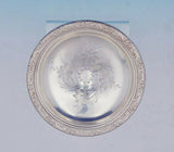 Frank Whiting Sterling Silver Compote with Floral and Bead Border #199 (#3650)