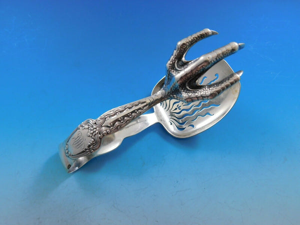 Broom Corn by Tiffany & Co. Sterling Silver Ice Tong Chicken Claw 5 3/4" Rare