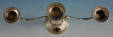 Duchin Creations Sterling Silver Candelabra Pair w/Gadroon / Bead Border (#2557)
