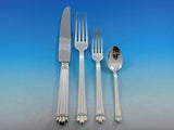 Aria by Christofle France Silverplate Flatware Service for 8 Set 52 pcs Dinner