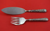 Grape by Christofle Silverplate Fish Serving Set 2pc w/Fitted Box (Server Fork)