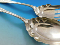 Persian by Tiffany and Co Sterling Silver Salad Serving Set Scalloped 9 1/2"