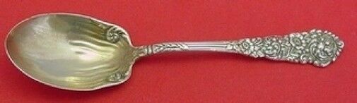 Trajan by Reed & Barton Sterling Silver Sugar Spoon Gold Washed 6"
