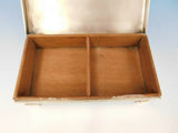 Poole Sterling Silver Cigarette Box with Liner #80 (#2463)