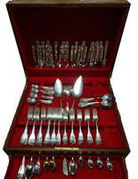 Palm by Tiffany and Co. Sterling Silver Flatware Set Dinner Service 286 Pieces