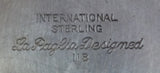 La Paglia by International Sterling Silver Compote 2pc Set #118 (#1267)
