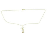 10k Victorian Pearl and Diamond Lavaliere (#J4782)