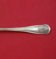 Dolores by Shreve Sterling Silver Dinner Fork with Applied Mono "L" 7 3/4"