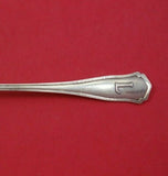 Dolores by Shreve Sterling Silver Dinner Fork with Applied Mono "L" 7 3/4"