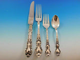 Meadow Rose By Wallace Sterling Silver Dinner Size Place Setting(s) 4pc