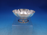 Randahl Sterling Silver Olive Dish Hand wrought #R1801 Pierced base (#7324)